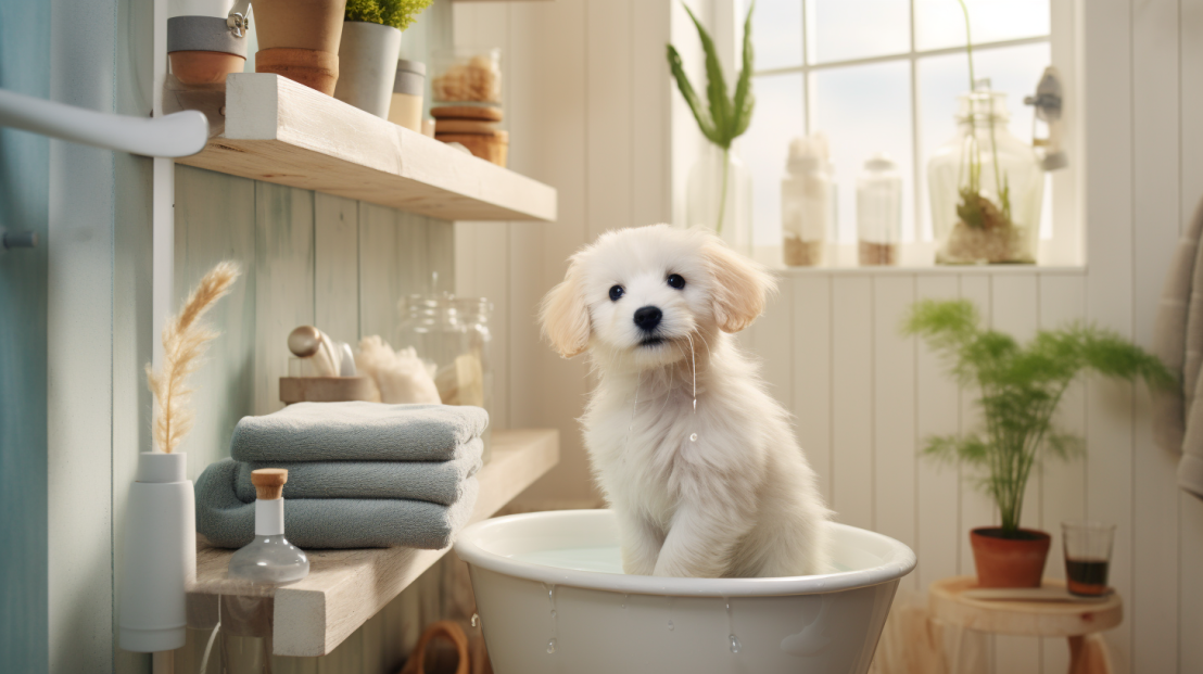 Nieuwsgierig naar Wanneer mag je een puppy wassen?